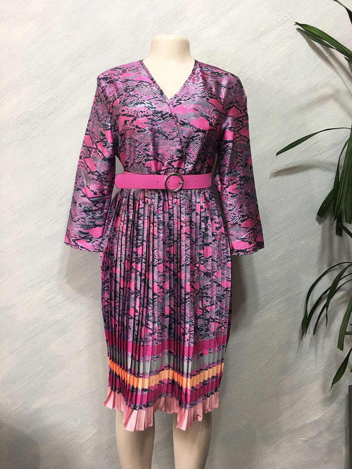 Ladies Formal Suits Africa Belt Ladies Skirt Party - Image 4